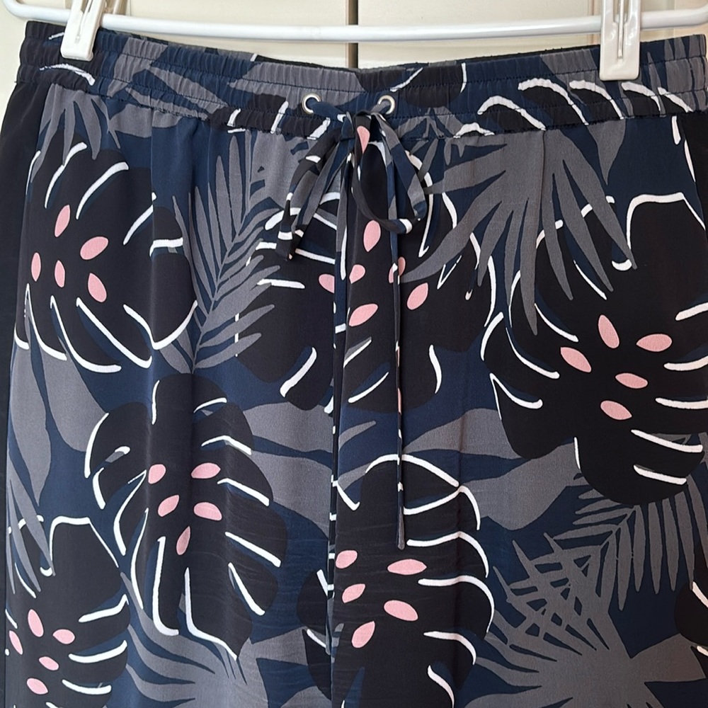 Colorful silk pants